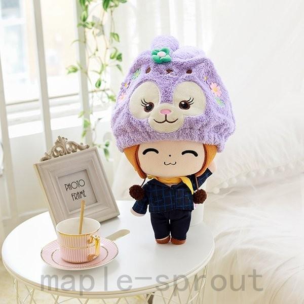 【特価】ヘアキャップ タオルキャップ ヘア 吸水 ドライ お風呂 上がり シャワー 女子 可愛い 髪の毛 速乾 帽子 うさ耳 ウサギ ロングヘア バンド | ブランド登録なし | 12