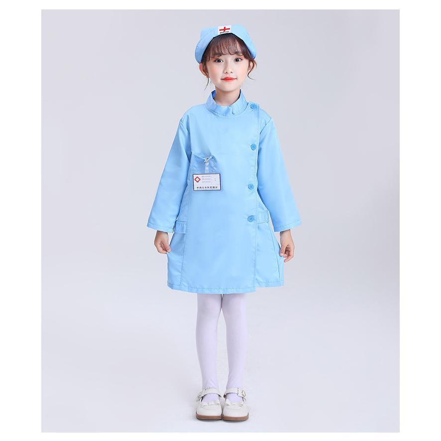 キッズ お医者さん衣装セット ハロウィン コスプレ 子供 衣装 白衣 手術衣装セット コスプレ コスチューム 白衣 医者 男の子 ナース ドクター | ブランド登録なし | 10