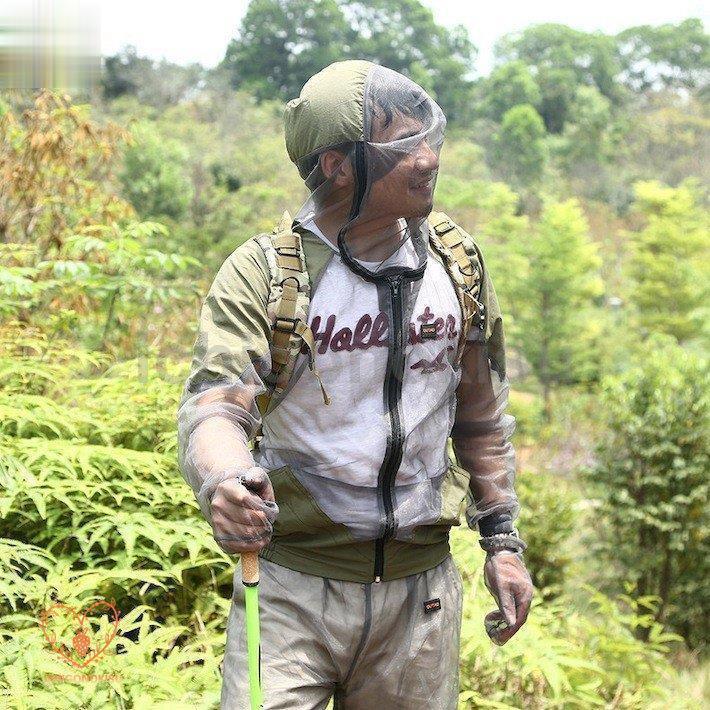 虫除けネット パーカー パンツ 服 帽子 防虫 虫よけ 蚊除け ウェア アウトドア キャンプ 園芸 農作業 釣り |  | 04