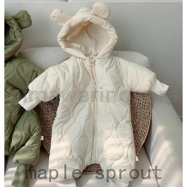 カバーオール ベビー冬ロンパース 新生児 ベビー服 冬服 厚手 中綿コート キッズ 赤ちゃん服 外出着ギフト退院祝い誕生祝い百日祝い誕生日 |  | 02