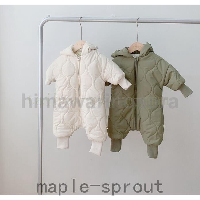カバーオール ベビー冬ロンパース 新生児 ベビー服 冬服 厚手 中綿コート キッズ 赤ちゃん服 外出着ギフト退院祝い誕生祝い百日祝い誕生日 |  | 03