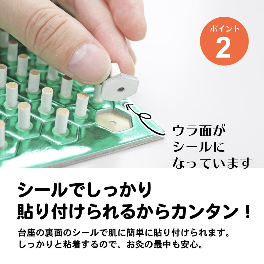 お家でお灸 100壮×2箱セット (お灸市販品) ツボを学べる
