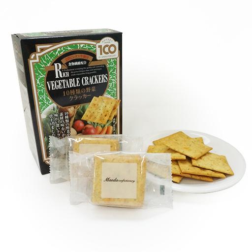 前田クラッカー 10種類の野菜クラッカー5枚×6袋 10入×2 : ヤマショウ