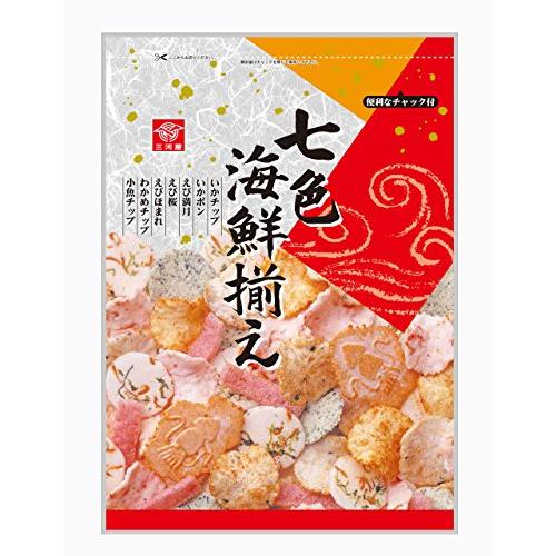 三河屋製菓 七色海鮮揃え 125g×12袋 : ヤマショウヤフー店 - 通販