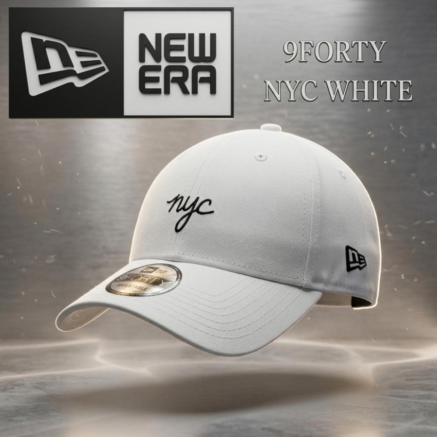 9FORTY □韓国モデル□NEW ERA□ニューエラ キャップ ホワイト 940 NYC