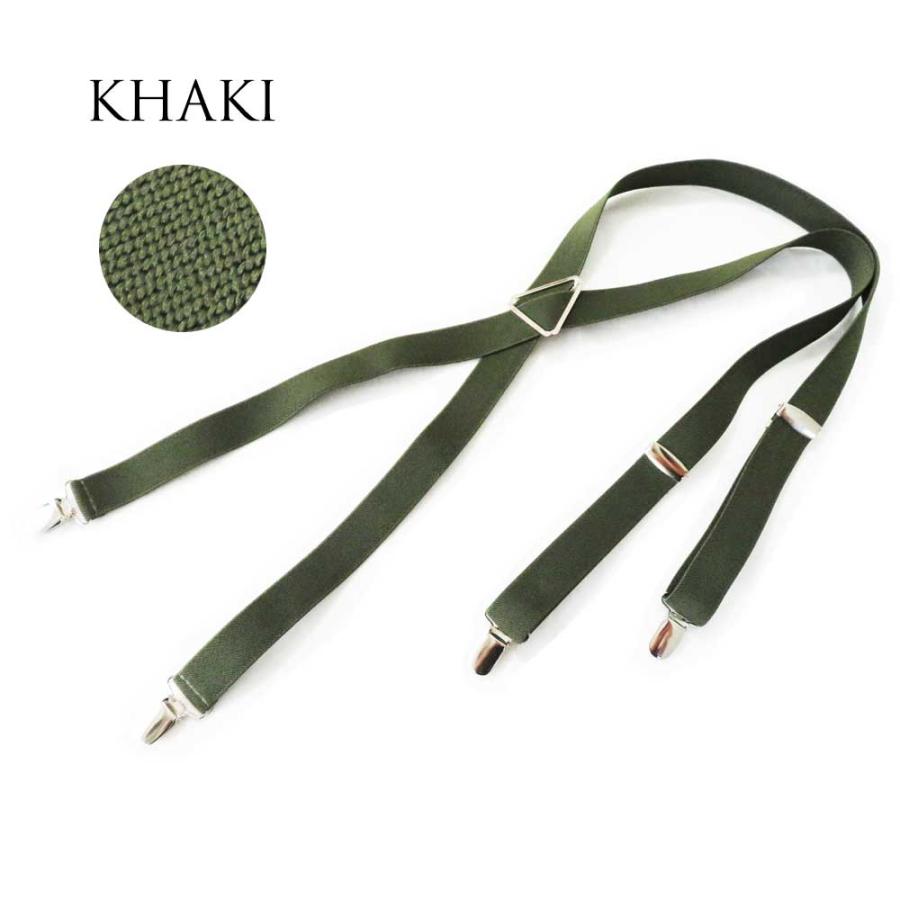 2.5cm幅 X型 メンズサスペンダー レディース オシャレ小物