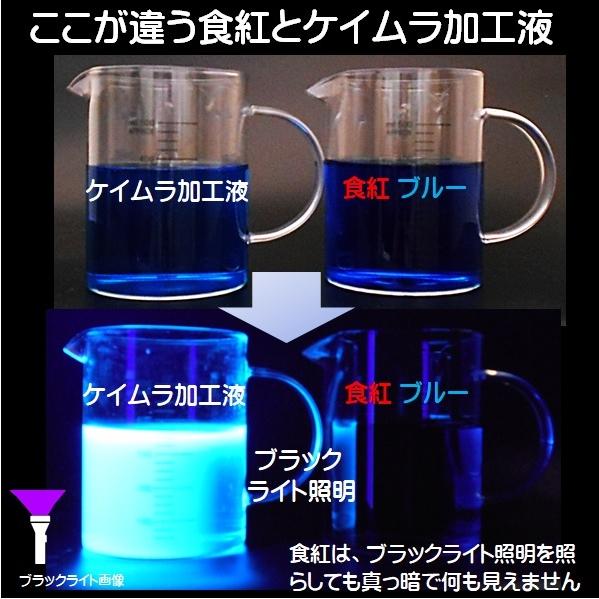 オキアミ 集魚剤 紫外線加工液 つり餌用 ケイムラピンク ケイムラ ブルー ケイムラパープル 80ml ３色組 冷凍 オキアミ 冷凍イワシ 海上釣堀 エサ アミエビ｜yamasita-gyoguten｜05