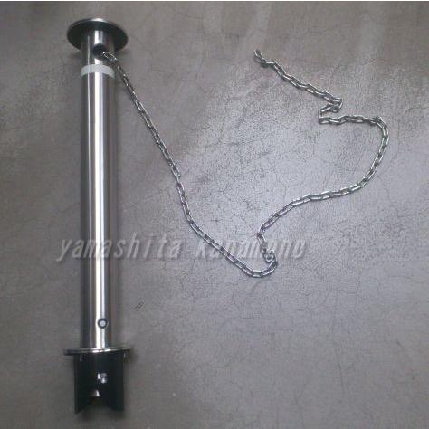 帝金バリカー KS−11C 上下式 76.3mm径 取替用支柱（交換用ポール