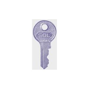 SOL南京錠 No,2500 35mm ツル長 同一キー 12個入り 箱売り : 山下金物