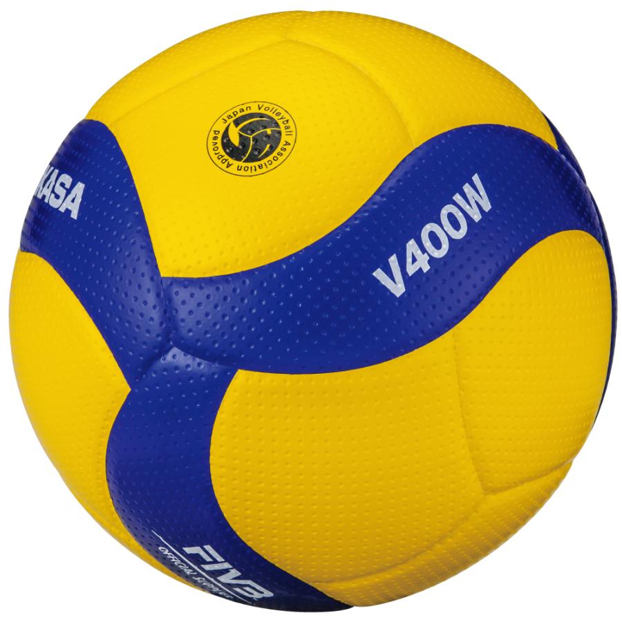 MIKASA ミカサ バレーボール 4号球 検定球 中学校用 V400W ６個セット 