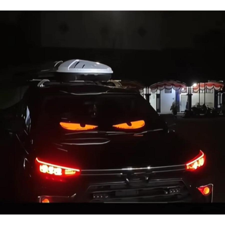 デビルアイ led ライト 車 スクリーン トラック DIYテキスト