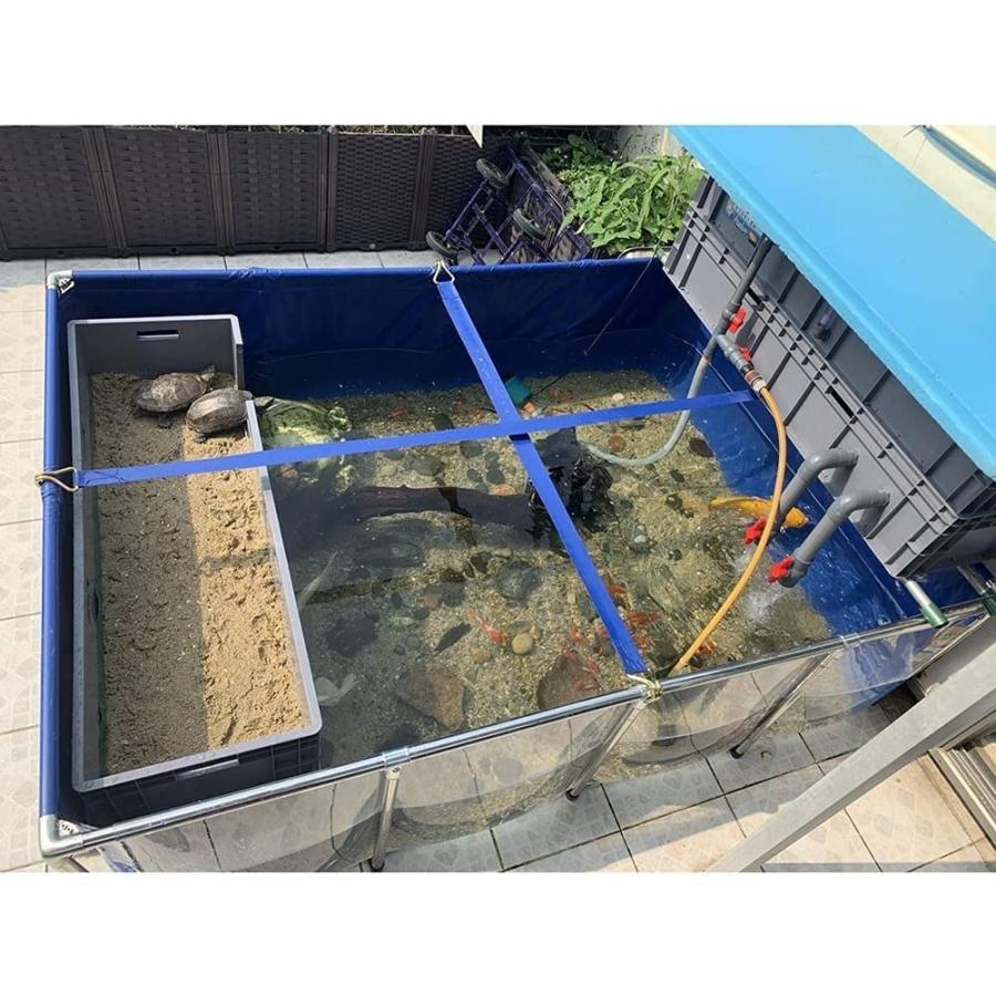 サポート付きキャンバス養魚池、養殖水槽水槽大型厚みのある サポート付きキャンバス養魚池、養殖水槽水槽大型厚みのある
