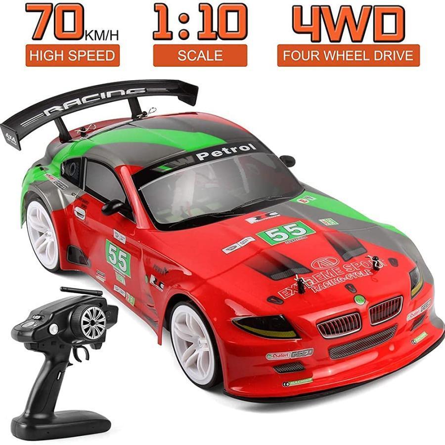 1/10 京商4WD ドリフトカー　即走行可 Amazon | 蔵出し 希少 未組み立て 京商 KYOSHO 1/10 4WD