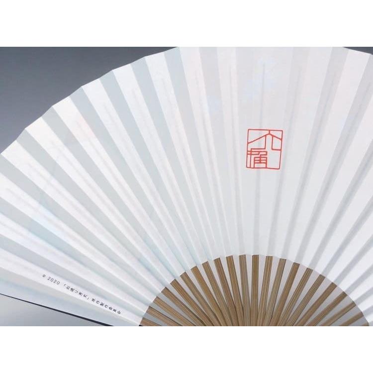 夏扇子(男女兼用)お通り男史×京扇子「六角」 ※当店限定販売品 夏扇子(男女兼用)お通り男史×京扇子「六角」 ※当店限定販売品