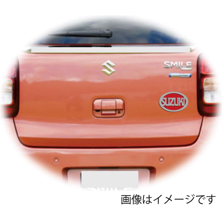 スズキアルトエンブレム 楕円型 赤 : ヤマトデザインヤフー店 - 通販 