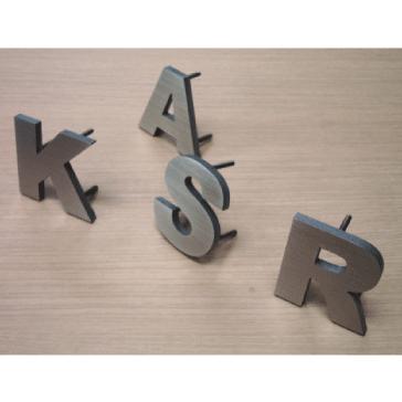 表札 戸建て表札 ステンレス切り文字4mm厚 ステンレス切り文字表札