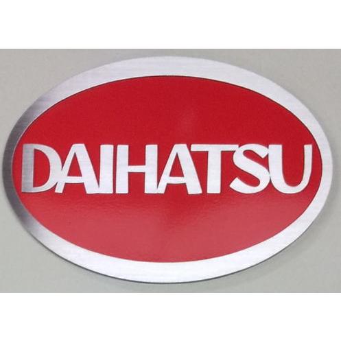 Daihatsuエンブレム赤 楕円形 【ダイハツエンブレム】大人気ダイハツ 
