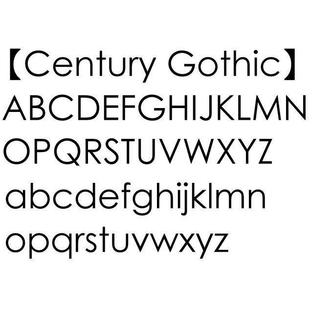 戸建て表札 切り文字 Century Gothic体 切り文字 ステンレス4mm切り