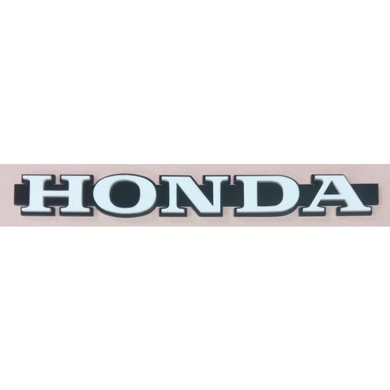 HONDAエンブレム 270mmx33mm 艶消し白色文字 : ヤマトデザインヤフー店