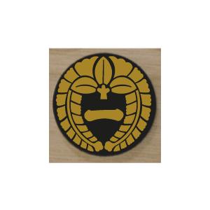 家紋エンブレム20cm 【下がり藤に一の字】 : ヤマトデザインヤフー店