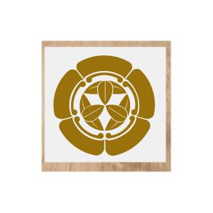 家紋シール10cm 10枚入り 【五瓜に九枚笹】 : ヤマトデザイン