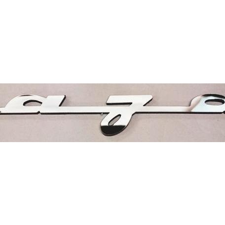 旧マツダエンブレム　【mazda】ステンレス鏡面仕上げ_1