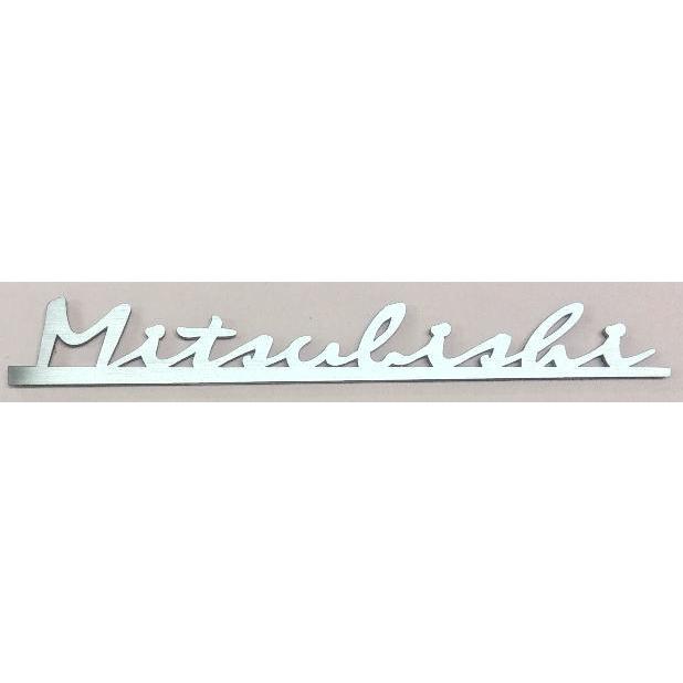 mitsubishiエンブレム 201mmx32mm : ヤマトデザインヤフー店 - 通販