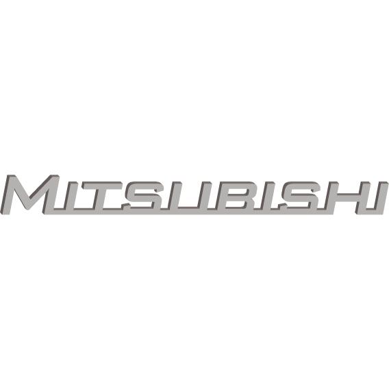 mitsubishiエンブレム 266mmx26mm : ヤマトデザインヤフー店 - 通販