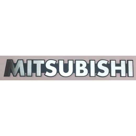 mitsubishiエンブレム 縁付き 350mmx47mm : ヤマトデザインヤフー店