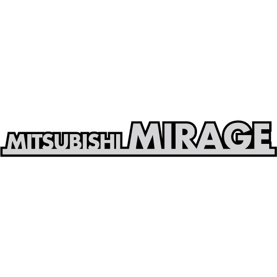 mitsubishi ミラージュエンブレム 305mmx40mm : ヤマトデザインヤフー