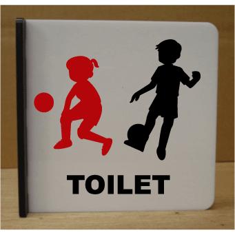 トイレマーク トイレプレート 突き出し型 両面印字 トイレマーク イラストおしゃれ 取り付け簡単 両面テープ付き Tot213 ヤマトデザインヤフー店 通販 Yahoo ショッピング