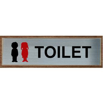 トイレプレート トイレマーク 最高級ステンレス製 1x35 便所マーク 便所プレート トイレマーク イラストおしゃれ Toysus1 225 ヤマトデザインヤフー店 通販 Yahoo ショッピング