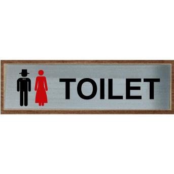 トイレプレート トイレマーク 最高級ステンレス製 1x35 便所マーク 便所プレート トイレマーク イラストおしゃれ Toysus1 51 ヤマトデザインヤフー店 通販 Yahoo ショッピング