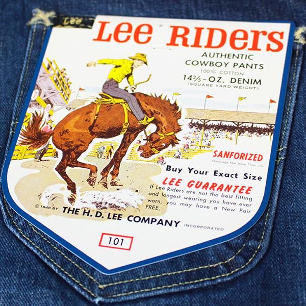 Lee リー 101Z AMERICAN RIDERS ストレートジーンズ 5ポケット デニム 日本製 LM8101 1230｜yamato-jeans｜13