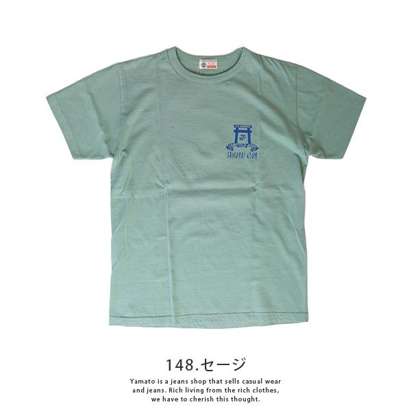 バズリクソンズ Tシャツ BUZZ RICKSON'S 半袖 ミリタリー CAMP FUJI SAMURAI CLUB BR78992｜yamato-jeans｜07