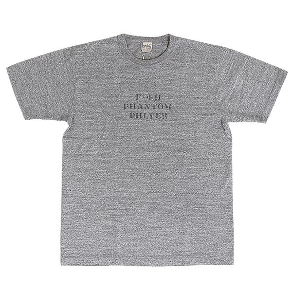 【BUZZ RICKSON'S】 バズリクソンズ 半袖シャツ ステンシルプリント BUZZ RICKSON'S RICKSON バズリクソンズ 半袖 Tシャツ 綿100％ スラブT