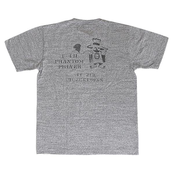 【BUZZ RICKSON'S】 バズリクソンズ 半袖シャツ ステンシルプリント BUZZ RICKSON'S RICKSON バズリクソンズ 半袖 Tシャツ 綿100％ スラブT