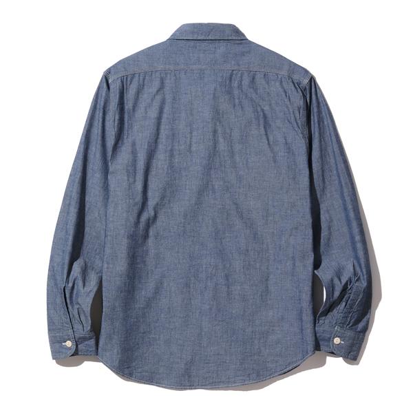 シュガーケーン シャンブレーシャツ SUGAR CANE BLUE CHAMBRAY WORK SHIRT (LONG SLEEVE) SC27850 0119｜yamato-jeans｜04