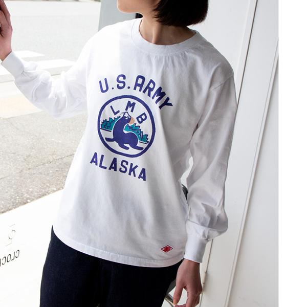 LUMBER ランバー 長袖 Tシャツ ロンT プリントT Heavy weight