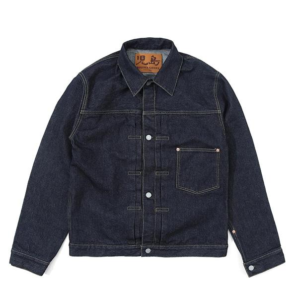 児島ジーンズ メンズ アウター 17oz 左綾セルビッチ デニムジャケット 