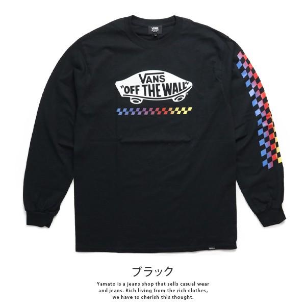 VANS ロンT 長袖Tシャツ メンズ ヴァンズ Tシャツ バンズ CHECK OTW L 