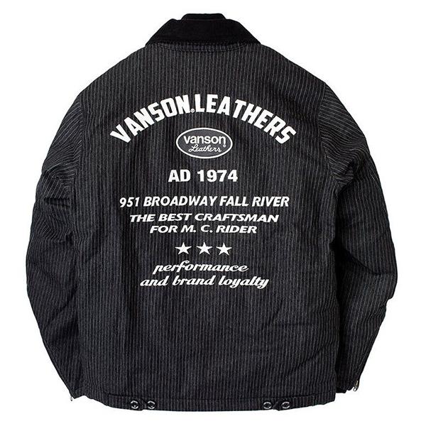 VANSON ヴァンソン バンソン カバーオールジャケット バイクウェア アウター 492-VS22110W 0216_2