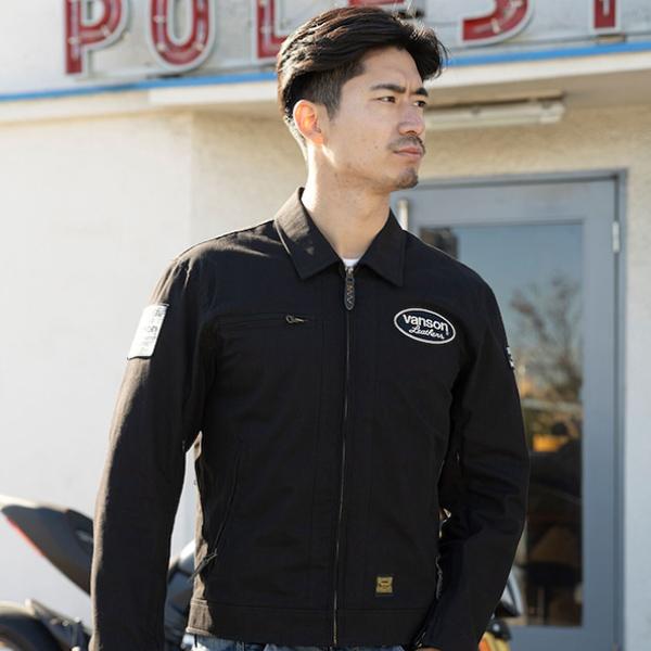 ★ VANSON VS23106S IV/BK XLサイズ コットンジャケット 楽天市場】スーパーSALE期間中だけ30%offセール!VANSON バンソン