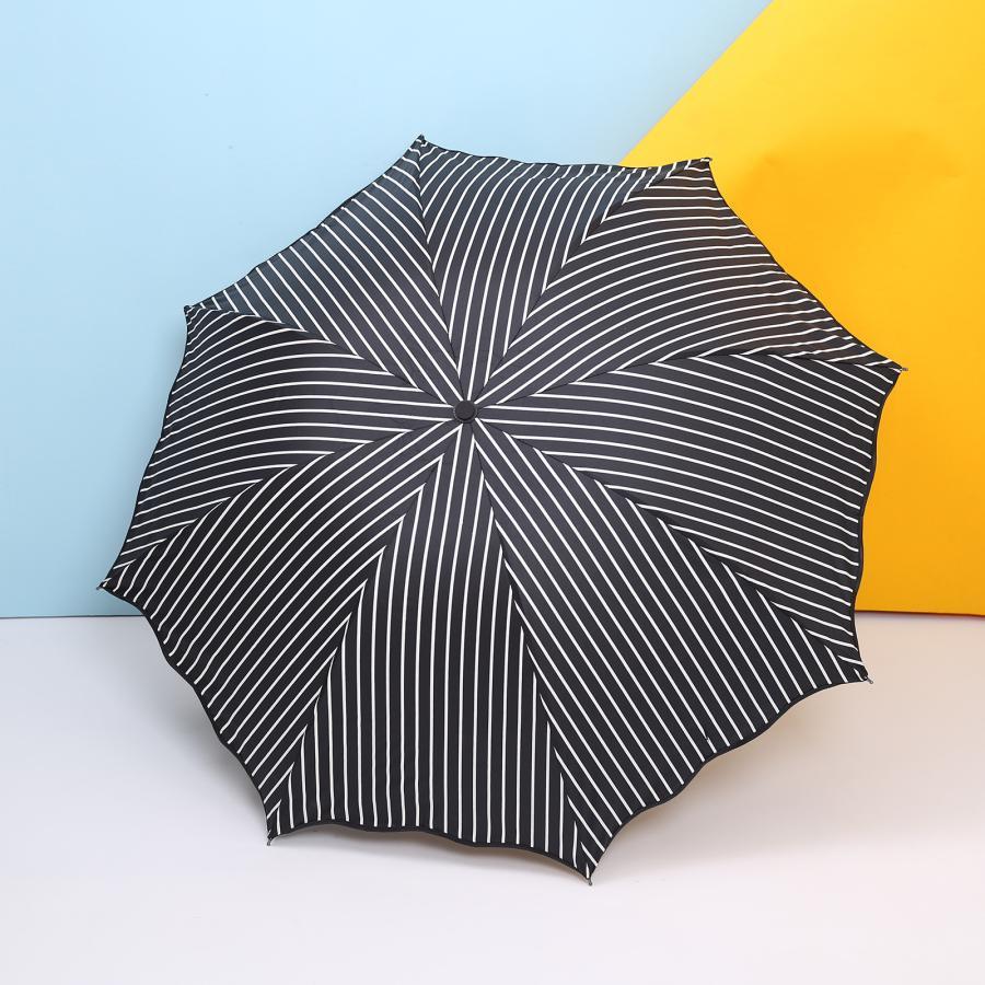 サンバリア 日傘 晴雨兼用 3つ折り 自動型 軽量 UVカット