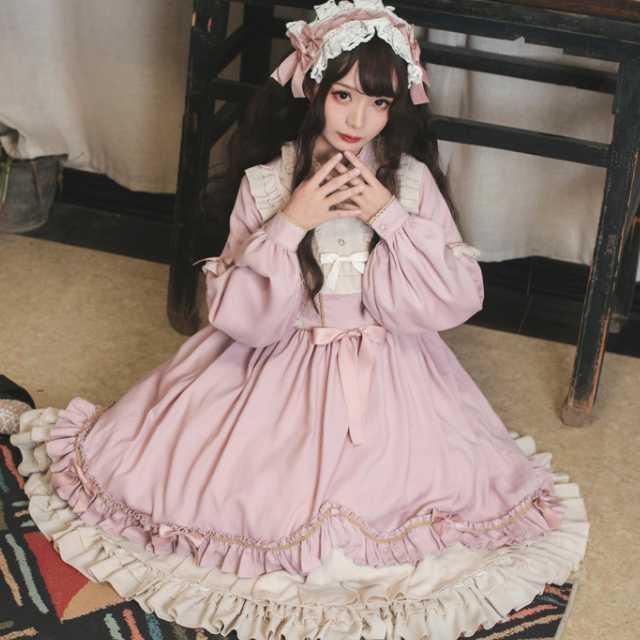 ワンピース ロリータ ロリータワンピース 甘ロリ カジュロリ ワンピース ロリータ ロリータワンピース 甘ロリ カジュロリ