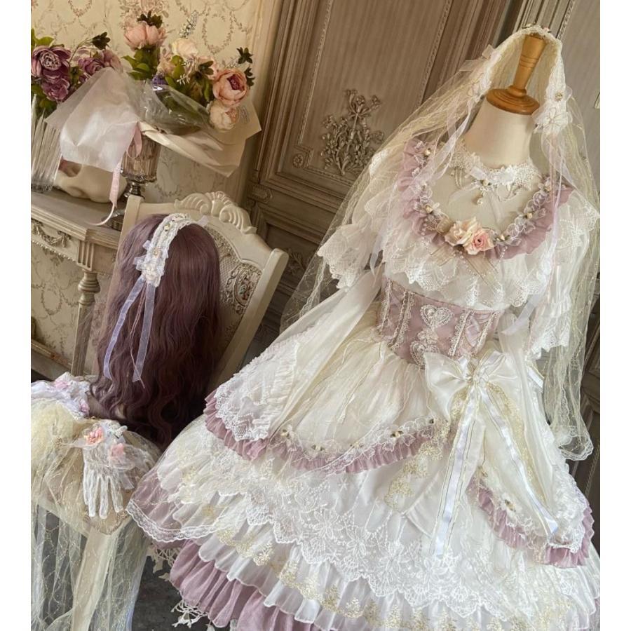 夏/新発/数量限定/Lolita系 エリザベスの宴会/ワンピース OP ドレス 