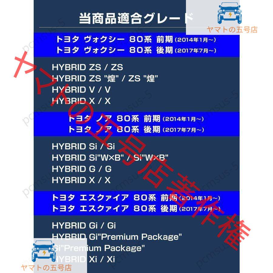 80系ヴォクシー エスクァイアノア用マフラーカッター チタン焼き ダブルタイプ ステンレス カスタム 外装パーツ アクセサリー 2本出し｜yamato5go｜07