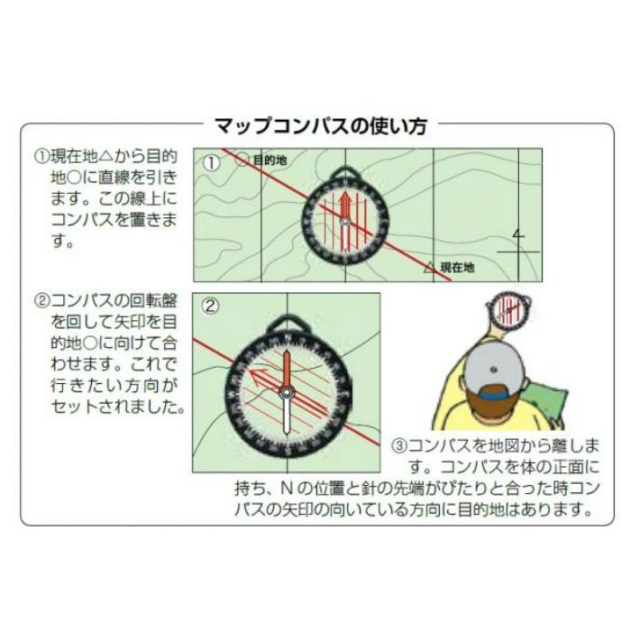 人気ブランドを マップコンパス Ycm ルーペ付 No 8 アウトドア トレッキング 登山