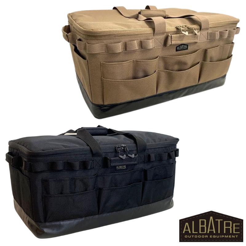 ギアのおうち マルチギアコンテナ withポケット albatre アルバートル 約68L ソフトコンテナ アウトドアバッグ キャンプ AL-OB120 山と遊ぶ限定品 :alob120:山と遊ぶ - 通販 - Yahoo!ショッピング
