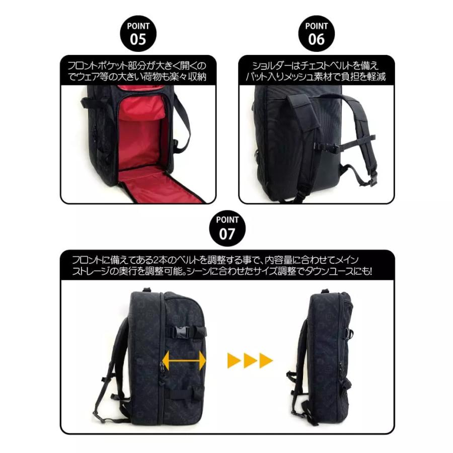 ROUZE スノーボード　ギア バックパック ラウズ（ROUZE） ギアバックパック RZB540 Gear BackPack ブーツケース